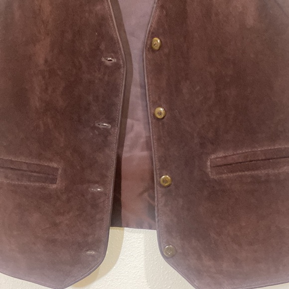 Leather vest vintage - Picture 3 of 5
